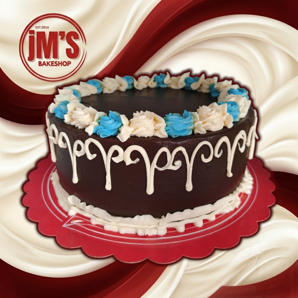 Blue Pearl Chocolate Cake